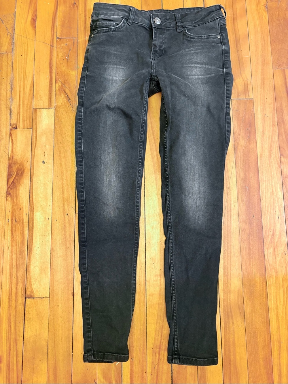ZARA Women’s Black Skinny Jeans Classic Stretch Denim - Size 4